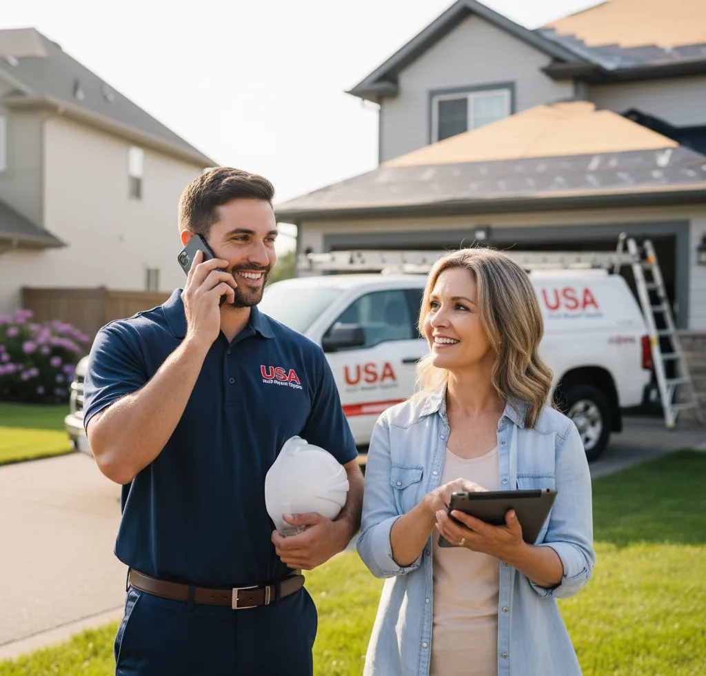 USA Roof Repair Experts customer support in Sikeston